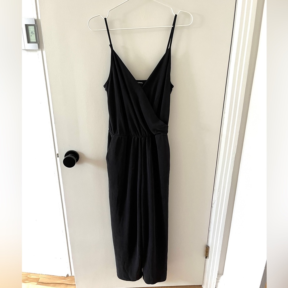 Monki Skinny strap Jumpsuit with pockets